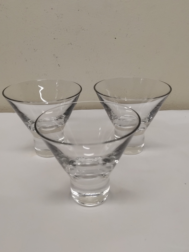 IITTALA, KOKKO, AARNE -LASIT, 3 KPL