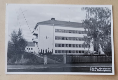 Vaasa, Malmöntalo, mv valokuvapk, p. 1951 Ruotsiin