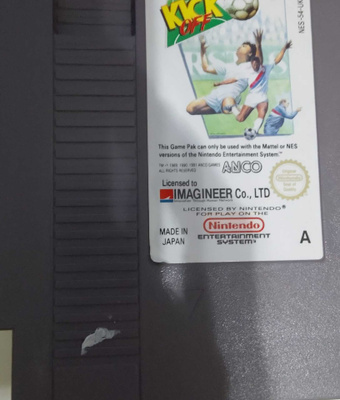 Kick off nes