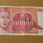 Jugoslavia 1989: 100 000 dinara - pikkukuva 1