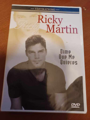 DVD RICKY MARTIN IN CONSERT ( avaamaton )