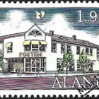 Åland 1993 BL 2 Posti Postitalo EP leima Lape 067 - pikkukuva 1