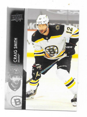 2021-22 Upper Deck #19 Craig Smith , Boston Bruins