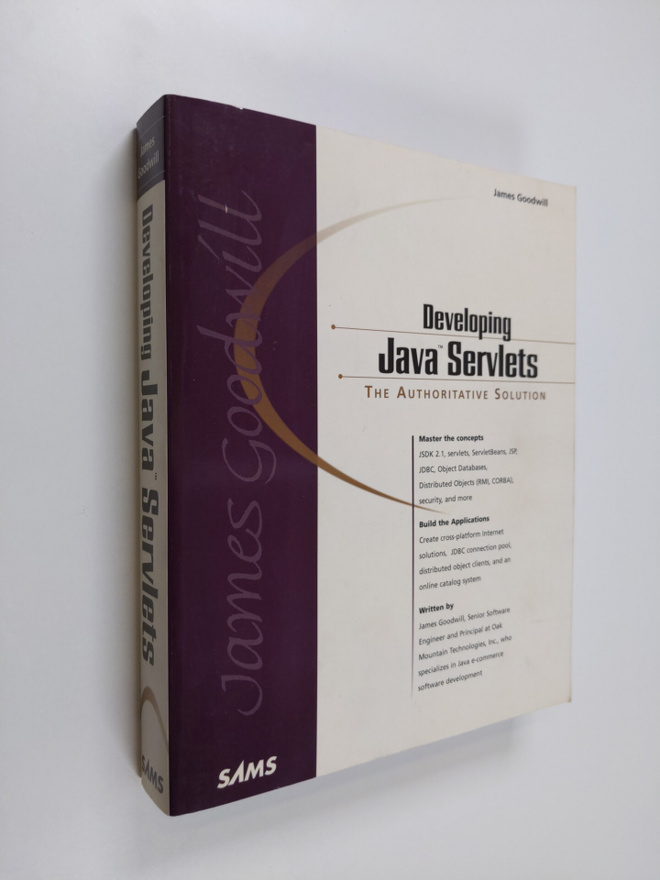 James Goodwill : Developing Java servlets
