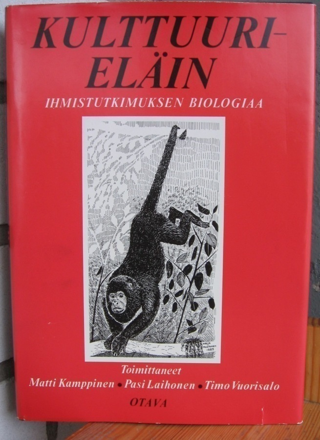 Kulttuurieläin - Ihmistutkimuksen biologiaa, Otava 1989.