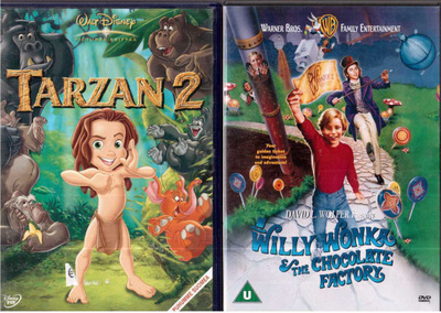 2 KPL DVD ELOKUVIA