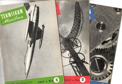 Tekniikan maailma 1957 vuosikerta (nrot 1-13)