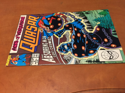 MARVEL QUASAR 5/1989 HYVÄ