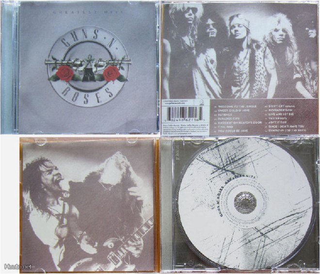 GUNS N ROSES: Greatest Hits- Cd  (Rare Asia- Edit)