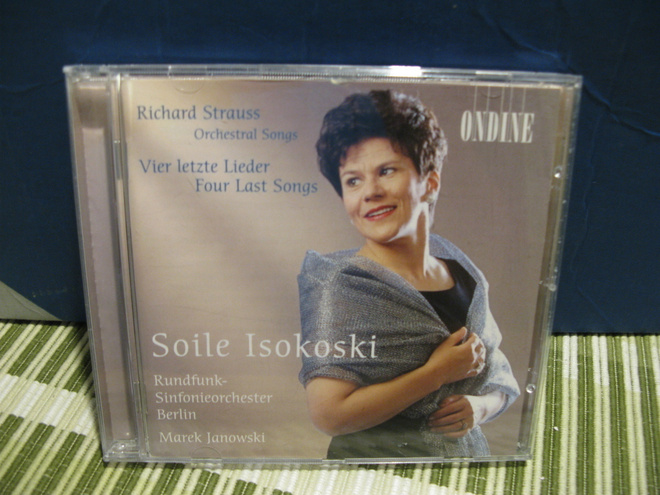 Soile Isokoski:Strauss:Orchestral songs Cd