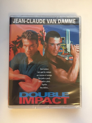 Kaksoisisku - DOUBLE IMPACT (Blu-ray) UUSI