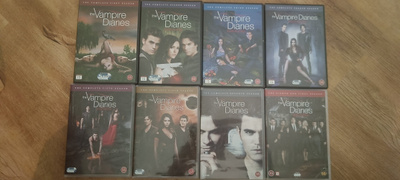 Vampyyripäiväkirjat kaudet 1- 5 dvd