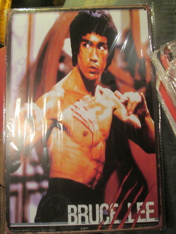 Peltikyltti Bruce Lee. Kung Fu