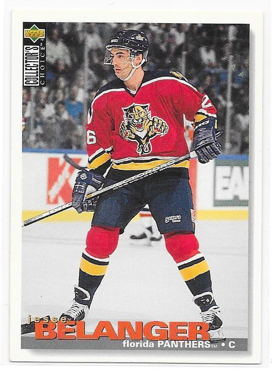 1995-96 Collector`s Choice #66 Jesse Belanger Florida