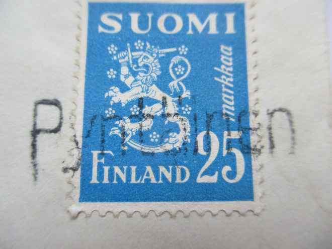 1953 Pyntäinen (Siikainen) rivil + Tampere
