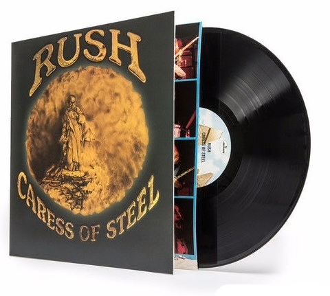 RUSH: Caress Of Steel - LP, uusi