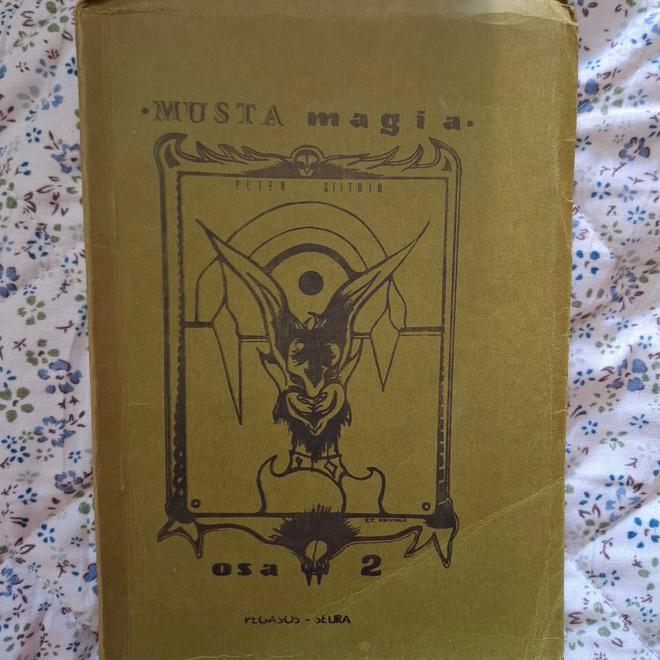 Musta Magia osa 2 - Pekka Siitoin. Originaali painos.