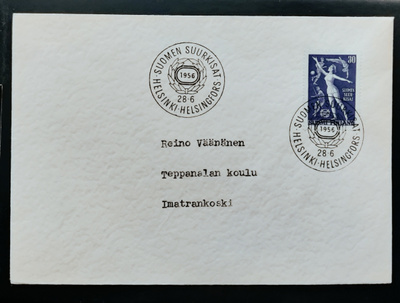 1956 FDC Suurkisat