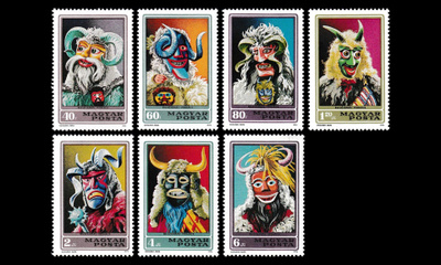 Unkari 2838-44 ** Buschokulkue (1973)
