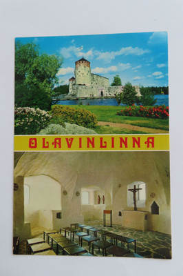 Savonlinna - Olavinlinna ja linnan kappeli (Paperitaide)