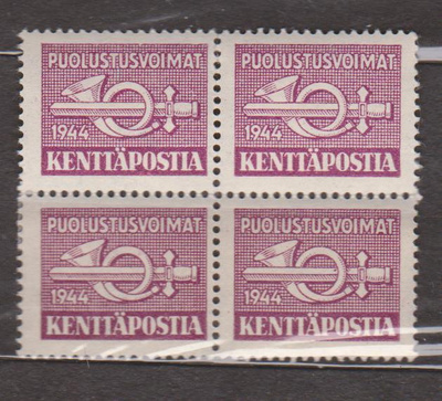 1944  kenttäposti KP6  ** 4-lö