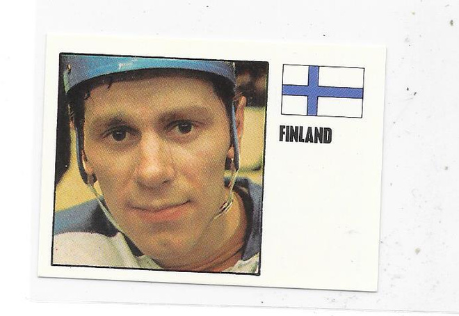 1970-71 SWE Williams #309 Esa Peltonen , Suomi & HIFK