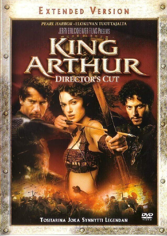 dvd, King Arthur - Director's Cut; 15 min pidempi [toiminta]