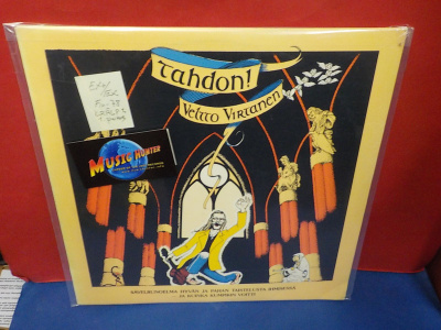VELTTO VIRTANEN - TAHDON!  EX+/EX 1. PAINOS FIN -78 LP