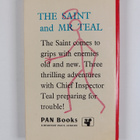 Leslie Charteris : The Saint and Mr. Teal - pikkukuva 2