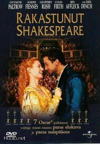 Rakastunut Shakespeare  -  DVD