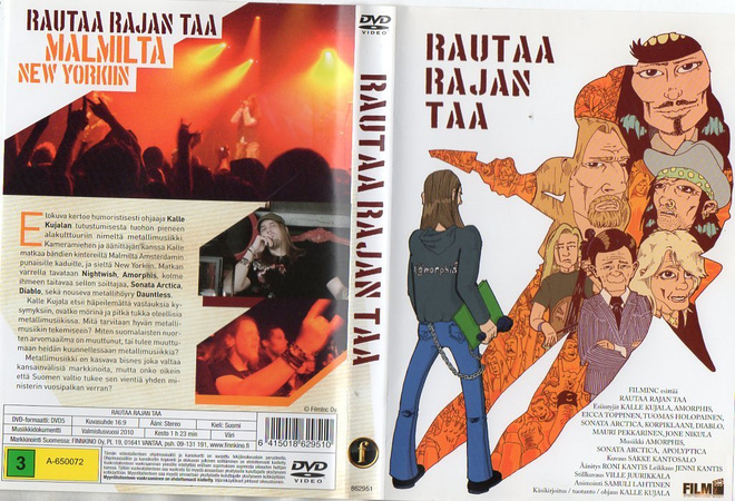 Rautaa Rajan Taa	(25 491)	UUSI	-FI-	DVD		musiikki dokumentti