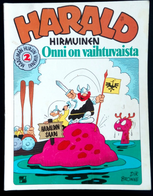 Harald Hirmuinen albumi Onni on vaihtuvaista