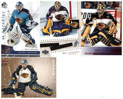 4 x Mv KARI LEHTONEN Thrashers Erikois/Parallel Kortteja