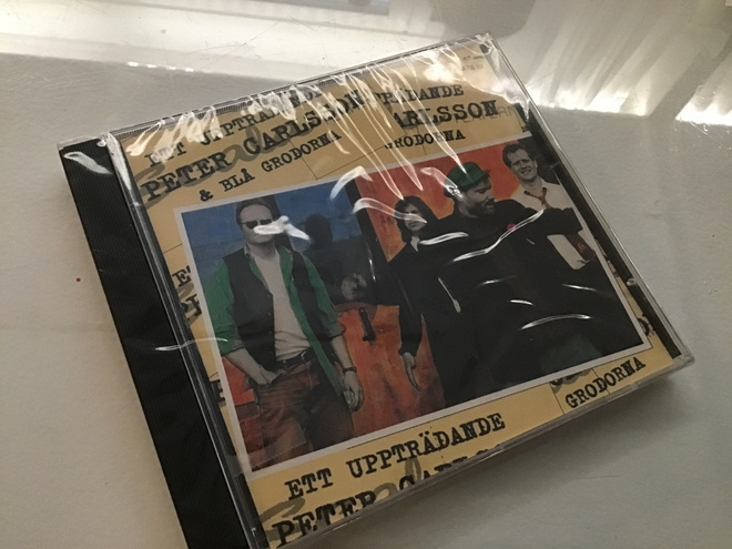 Peter Carlsson & Blå grodorna / Ett uppträdande CD uusi
