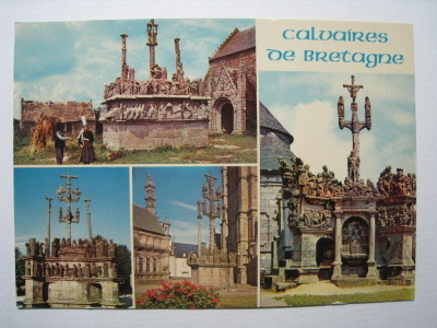 Calvaires de Bretagne – postikortti Ranska