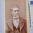 VANHA CDV Valokuva Maaherra Lars Fagerlund 1870-l - pikkukuva 1