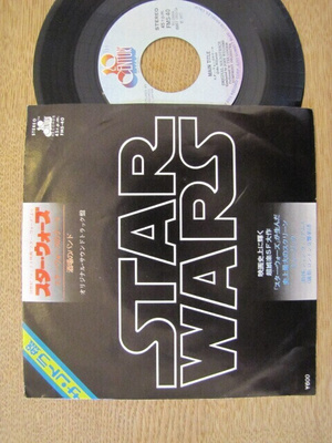 Star Wars Main title 7 45 japani 1977 john williams