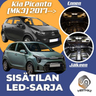 Kia Picanto (MK3) Sisätilan LED-sarja 5-osainen - pikkukuva 1