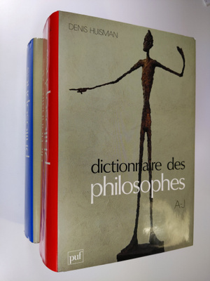 Denis Huisman : Dictionnaire des philosophes 1-2
