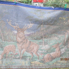 Gobeliini  peurat/180 cm x 120 cm +hapsut,,upea - pikkukuva 3