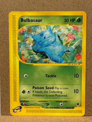 Pokémon Bulbasaur 94/165 – Expedition Base Set (2002)