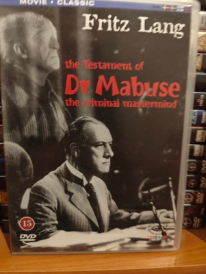 Tri Mabusen testamentti (1933) DVD