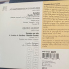 Schmelzer - Muffat: Sonatas cd HARVINAINEN - pikkukuva 2