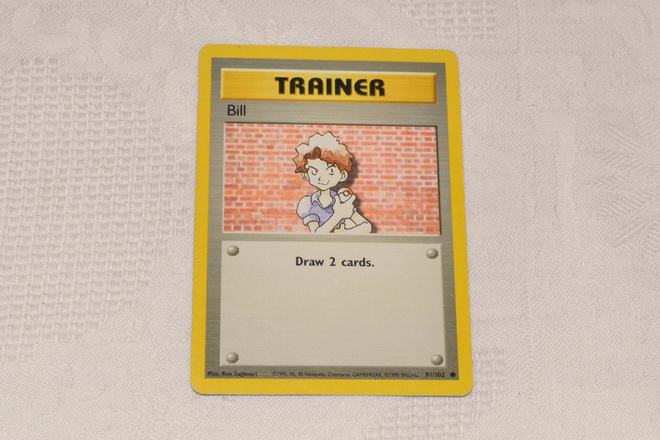 v.1999 TRAINER - Bill - Pokemon kortti 91/102
