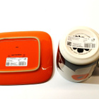 Marimekko 60v unikko muki musta + oranssi lautanen 12x15cm - pikkukuva 2