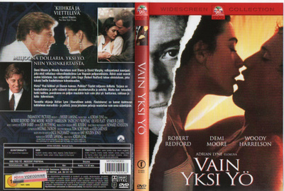VAIN YKSI YÖ (11 223) k -FI- DVDsuomik. robert redford 1993