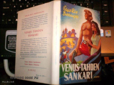Edgar Rice Burroughs: Venus-tähden sankari (1.p.1953) Sis.pk
