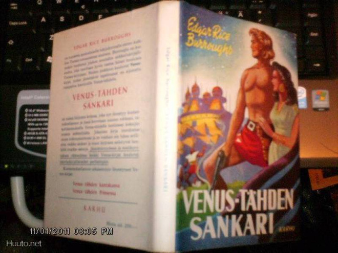 Edgar Rice Burroughs: Venus-tähden sankari (1.p.1953) Sis.pk