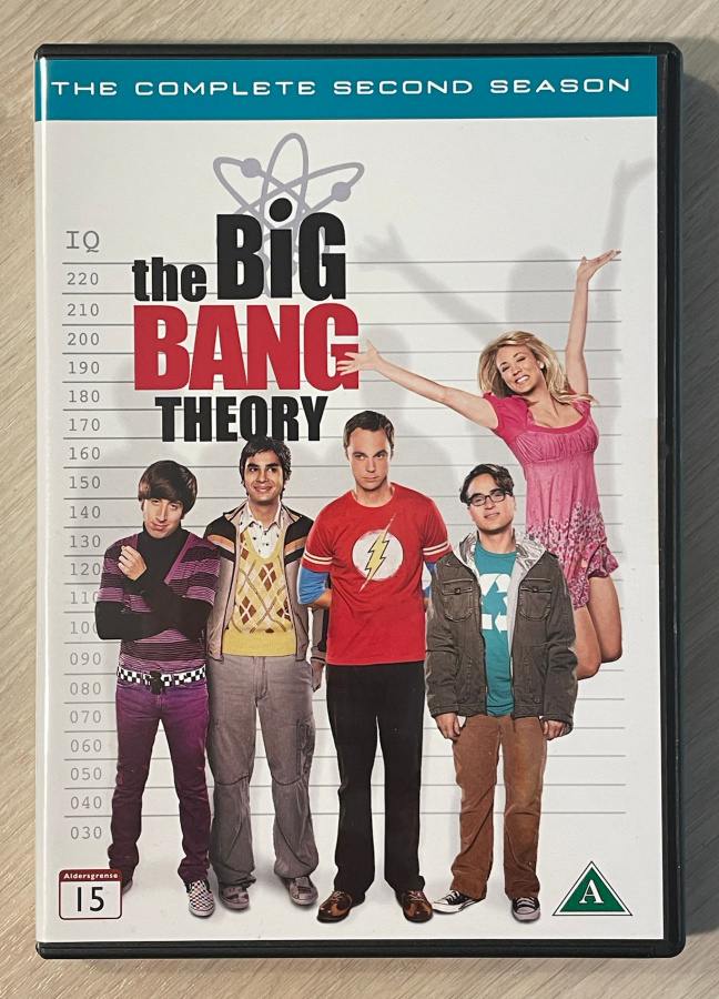 Rillit huurussa (The Big Bang Theory): Kausi 2 (4DVD)