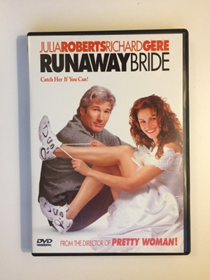 Morsian Karkuteillä (DVD) Julia Roberts ja Richard Gere 1999